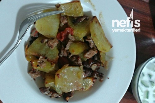 Etli Patatesli Sini Tarifi