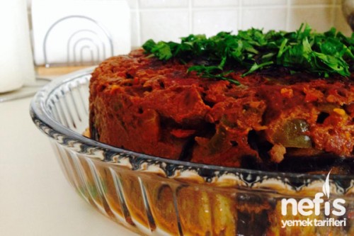 Patlıcanlı Kafes Pilavı