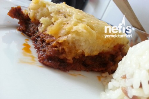 Patates Püreli Tepsi Köftesi