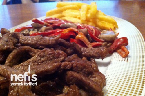 Mantar Soslu Biftek Tarifi