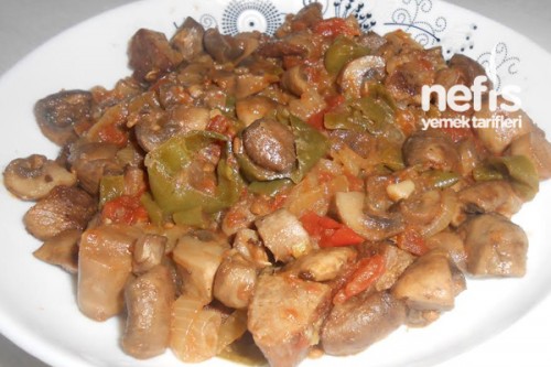 Etli Mantar Sote Tarifi