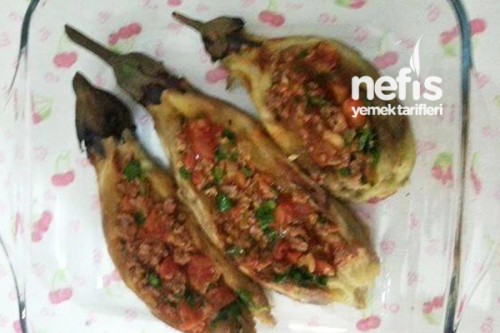 Közlenmiş Patlıcandan Karnıyarık