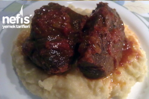 Patates Püresi ile Domates Soslu Bonfile