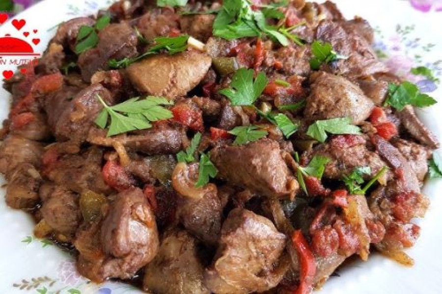 Mantarlı Tavuk Ciğeri