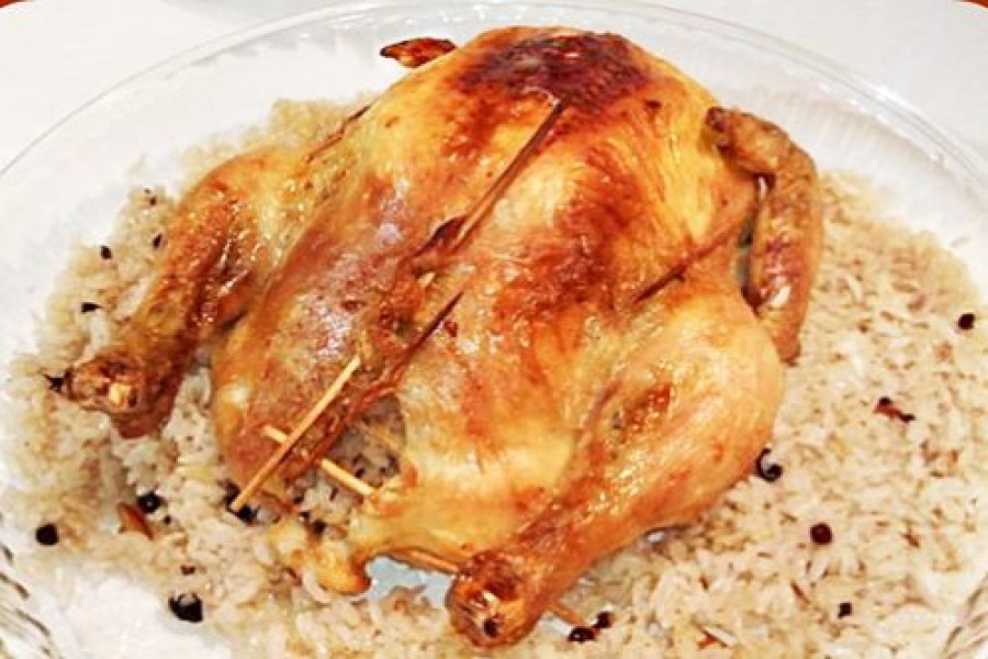 İç Pilavlı Tavuk Dolma