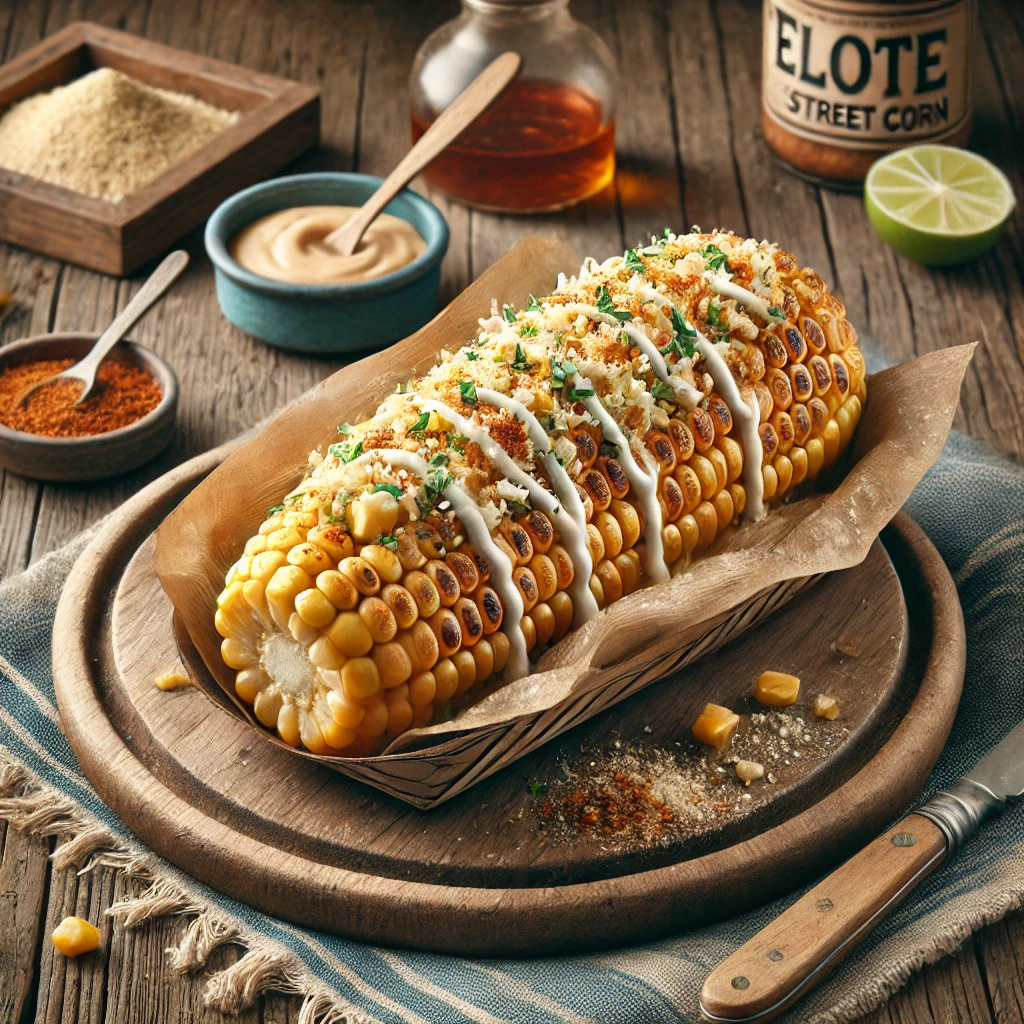 Elote (Meksika Sokak Mısırı)