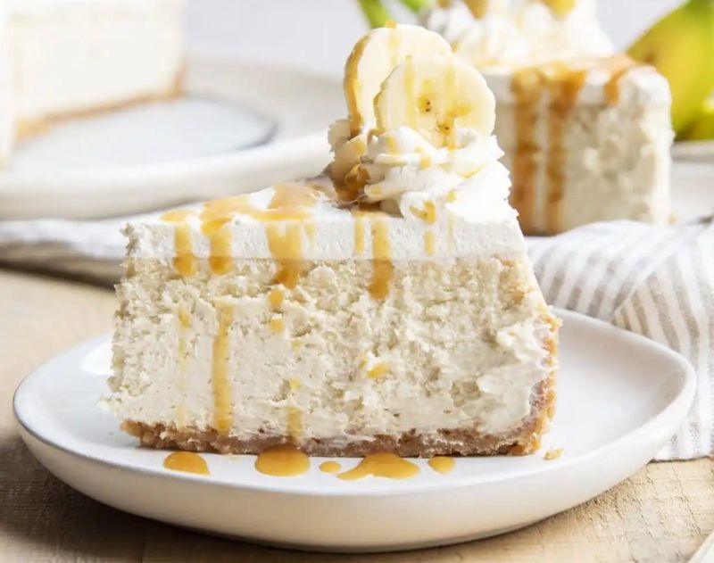 Banana Cream Cheesecake