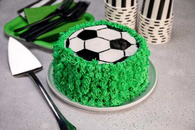 Soccer Ball Cake