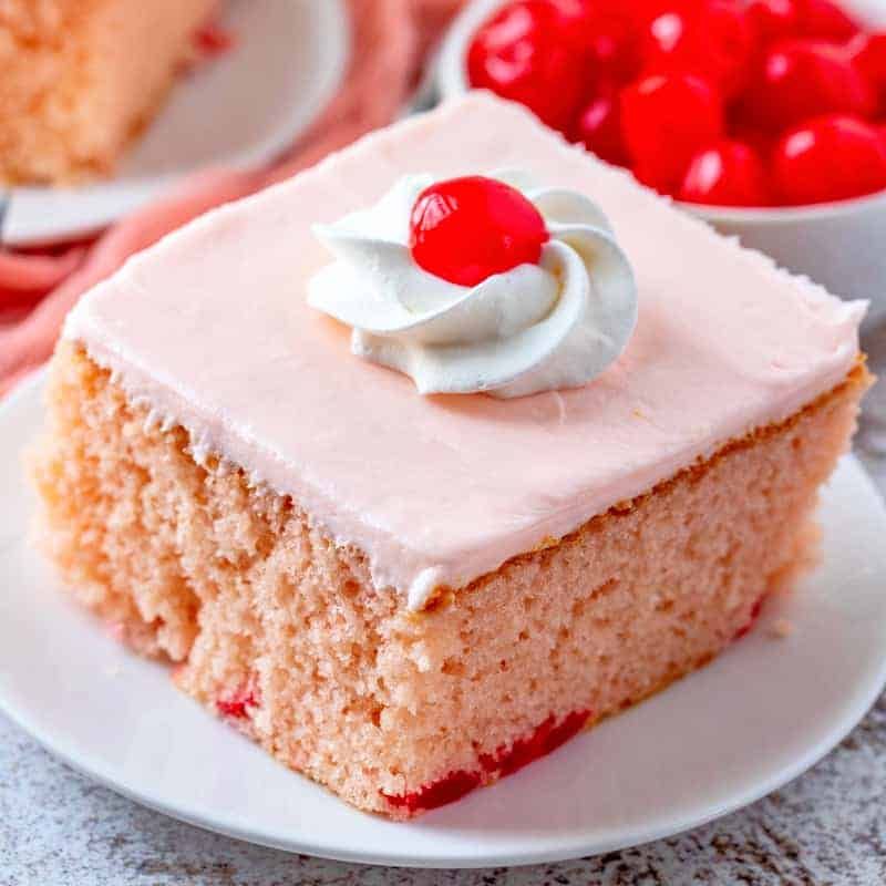 Maraschino Cherry Nut Cake