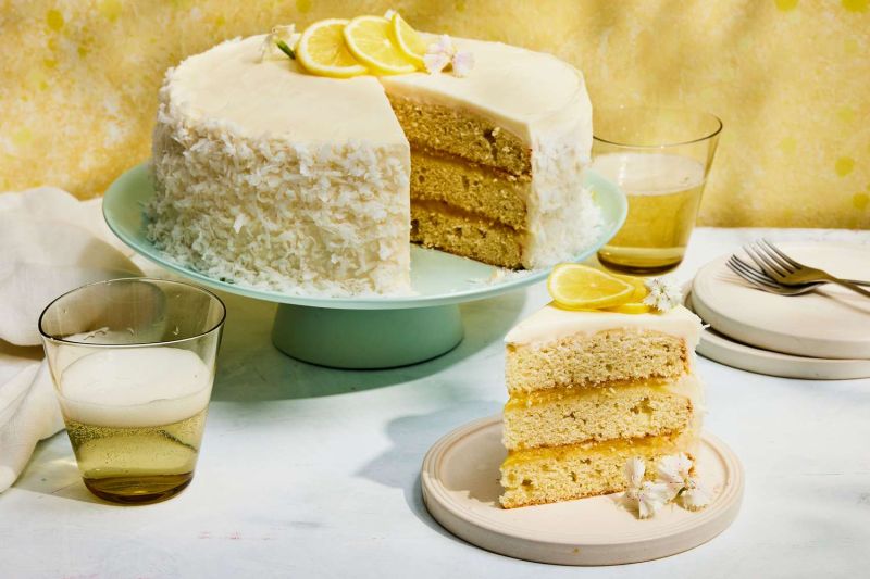 Lemon Coconut Cake