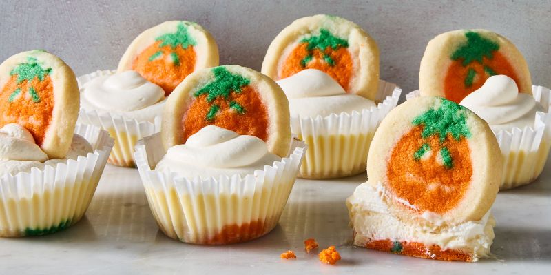 Halloween Mini Cheesecakes