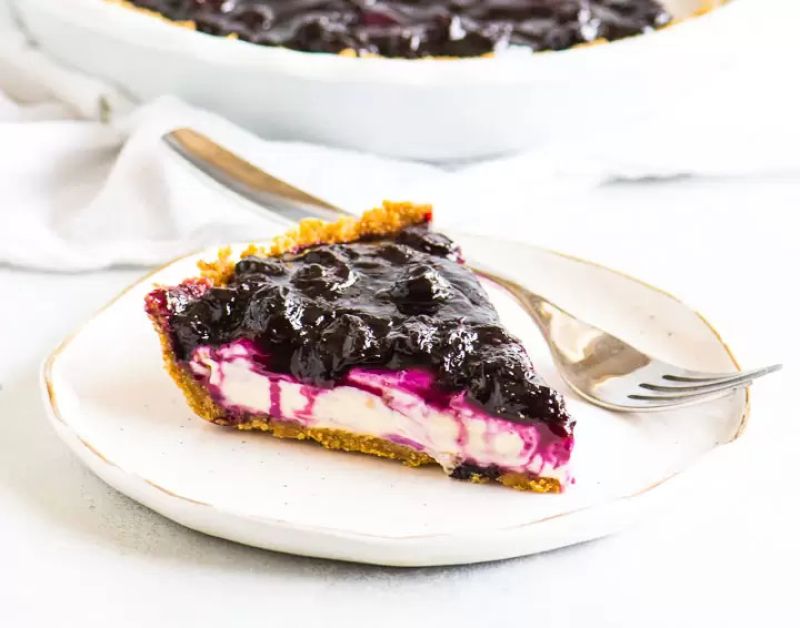 Blueberry Cream Cheese Pie