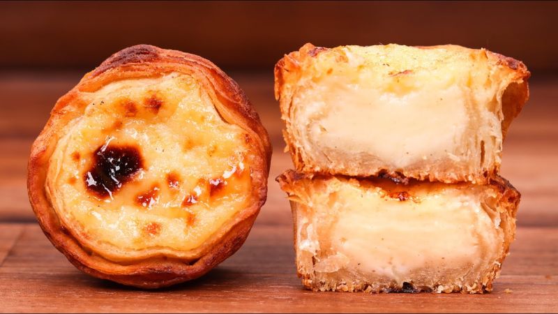 Portuguese Custard Tarts (Pasteis de Nata)