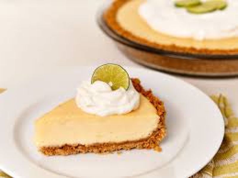 Perfect Key Lime Pie with Coconut Rum Whipped Cream