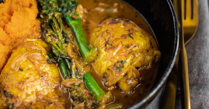 Malaysian Red Curry Thighs