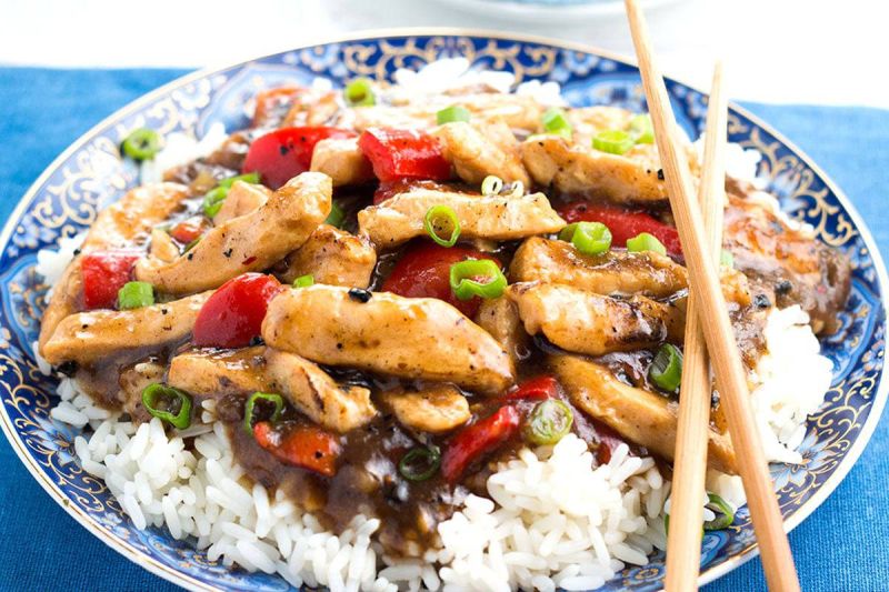 Chicken with Black Beans