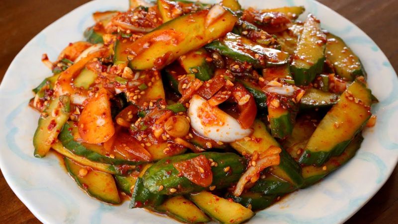 Korean Cucumber Salad