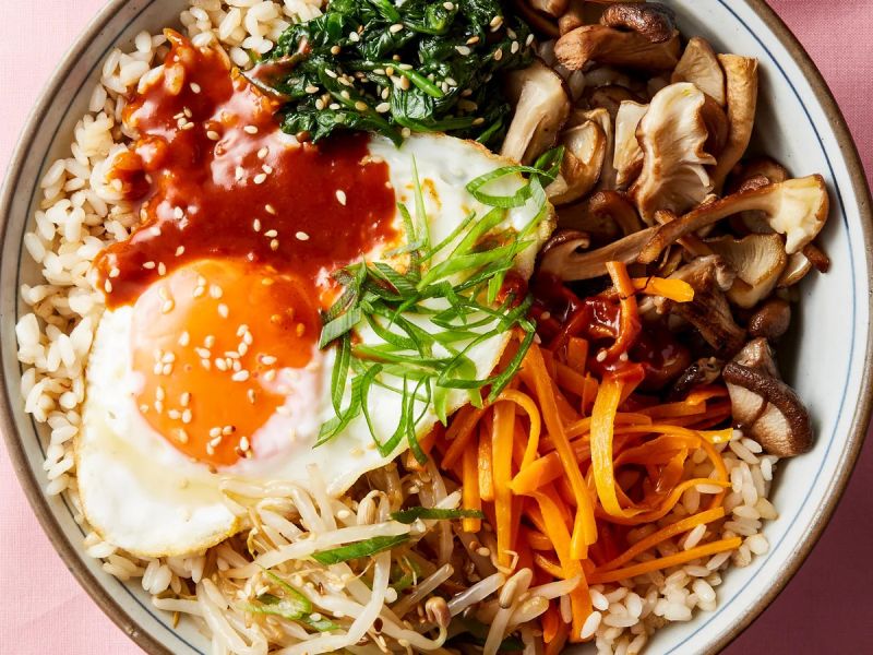 Vegetarian Bibimbap