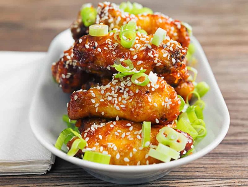 Air-Fried Korean Chicken Wings