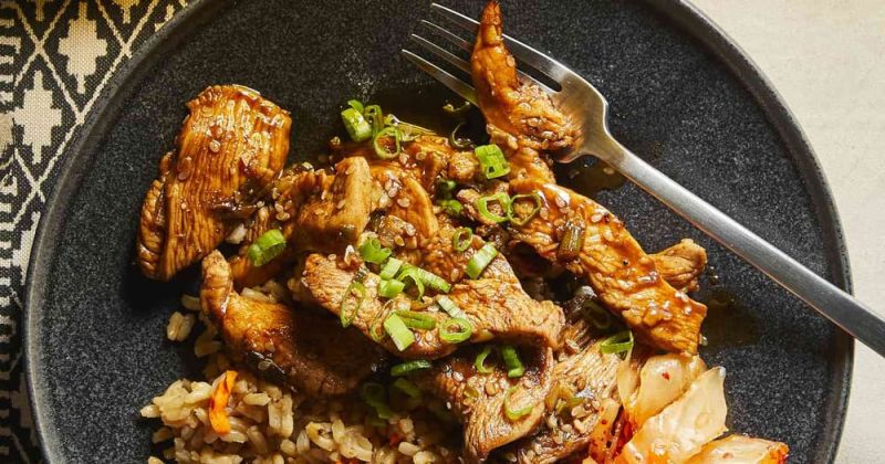 Skillet Chicken Bulgogi