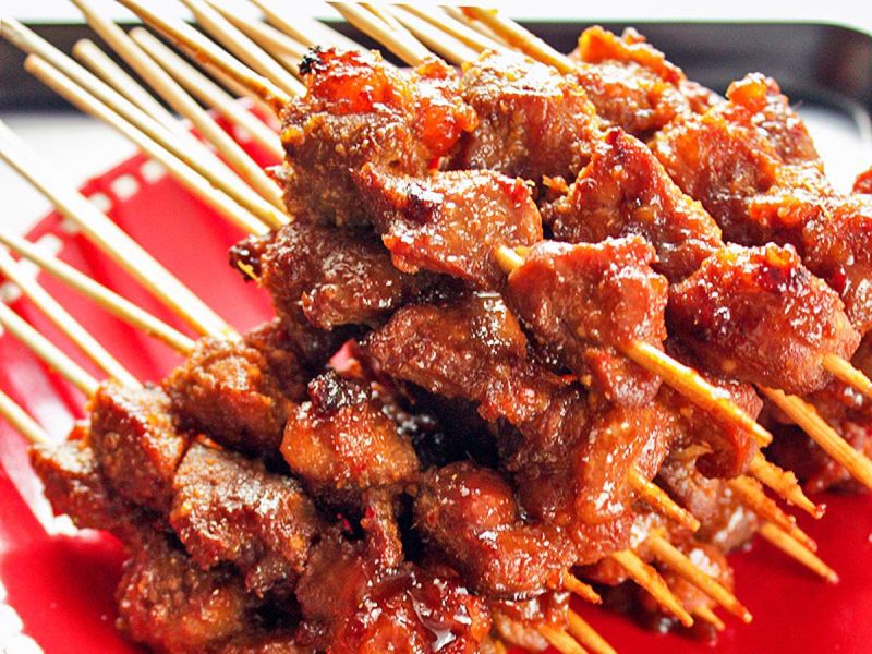 Indonesian Pork Satay
