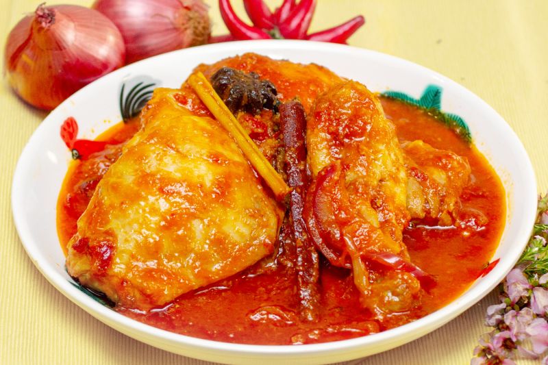 Spicy Tomato Chicken (Ayam Masak Merah)