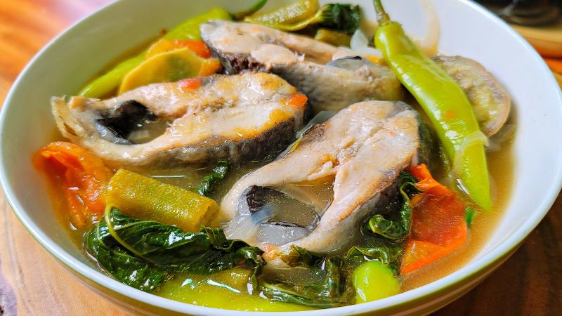 Fish Sinigang (Tilapia) - Filipino Sour Broth Dish