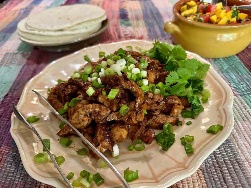 Chicken Adobo Tacos