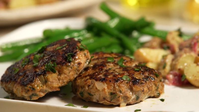 German Hamburgers (Frikadellen)