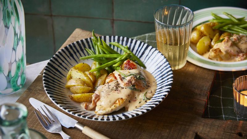 Slow Cooker Tuscan Chicken