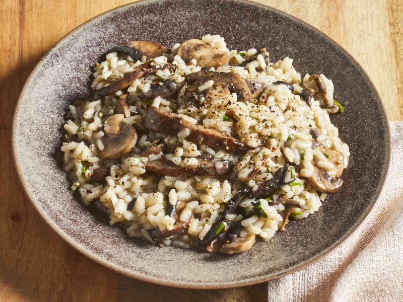 Creamy Wild Mushroom Risotto