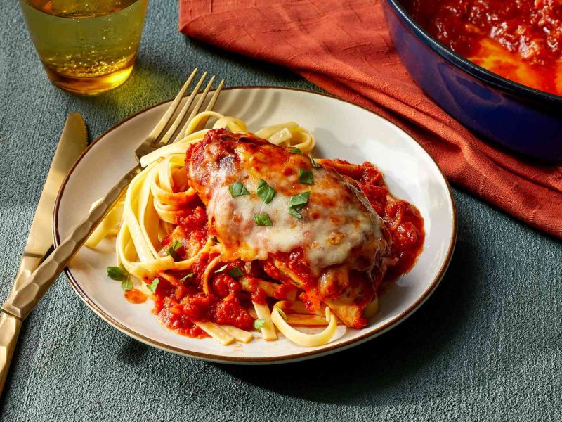 Baked Chicken Marinara