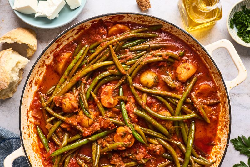 Greek Green Beans