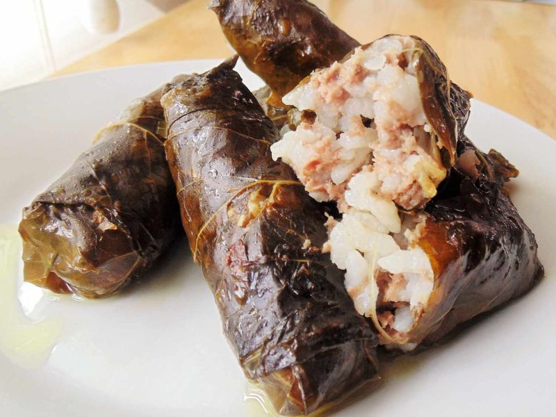 My Own Famous Stuffed Grape Leaves