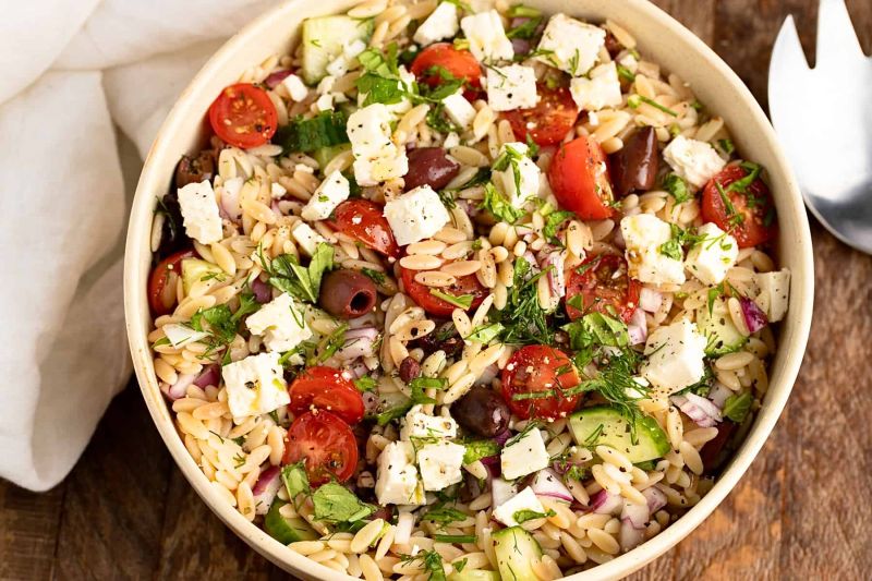 Greek Orzo Salad