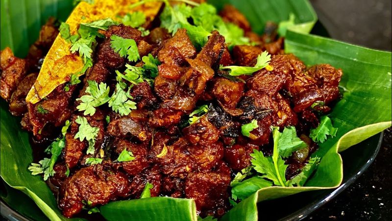 Mutton Varuval (Malaysian Indian-Style Goat Curry)