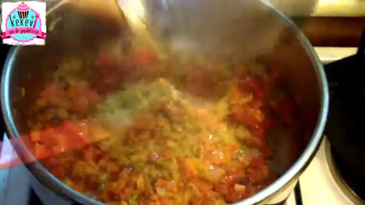 Patlıcanlı Nohutlu Bulgur Pilavı