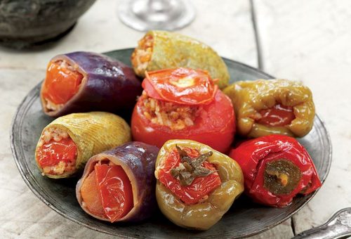 ETLİ KARIŞIK YAZ DOLMASI