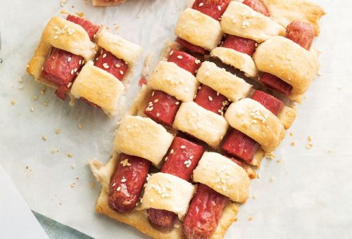 FIRINDA SOSİSLİ  KAHVALTI EKMEĞİ Tarifi