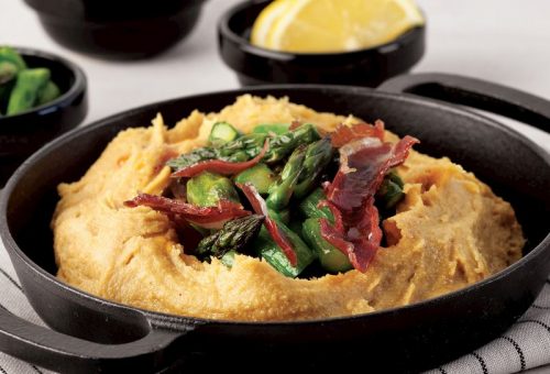 GÜVEÇTE PASTIRMALI VE KUŞKONMAZLI HUMUS