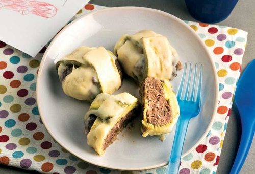 KABAĞA SARILI KÖFTE