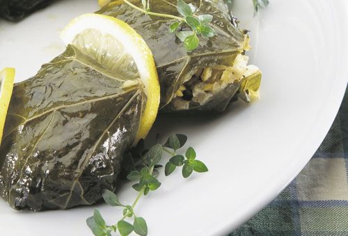 KIRMIZI MERCİMEKLİ YAPRAK DOLMASI