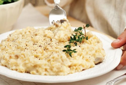 MANTARLI BULGUR RİSOTTO