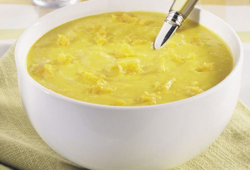 SAFRANLI BALKABAĞI ÇORBASI