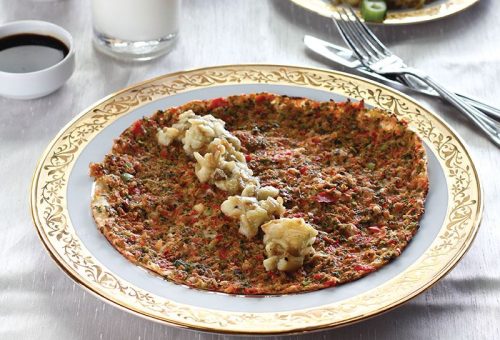 SEBZELİ GAZİANTEP LAHMACUNU