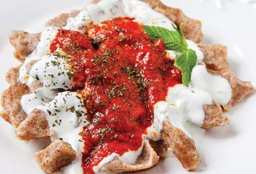 SOSLU BULGUR KÖFTESİ