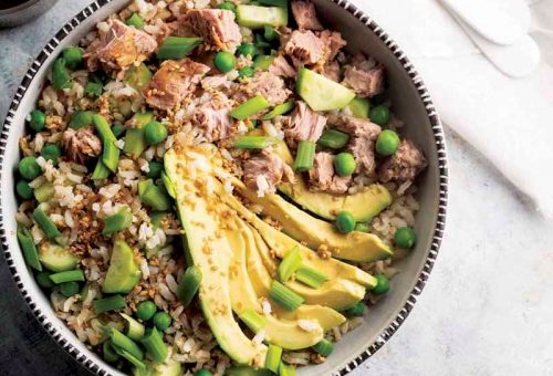 TON BALIKLI AVOKADO SALATASI