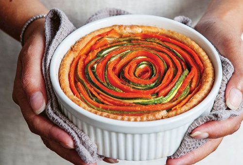 Havuç ve kabaklı tart