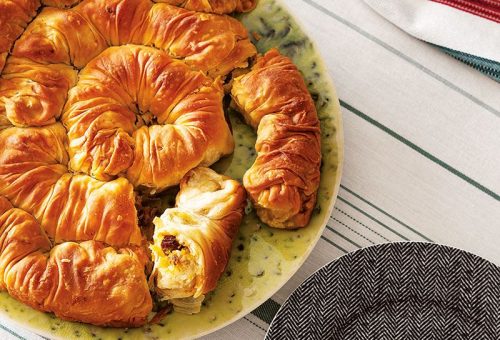 Kestaneli ve bal kabaklı börek