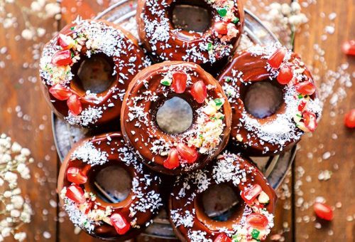 Narlı, Portakallı Ve Çikolatalı Donut Tarifi